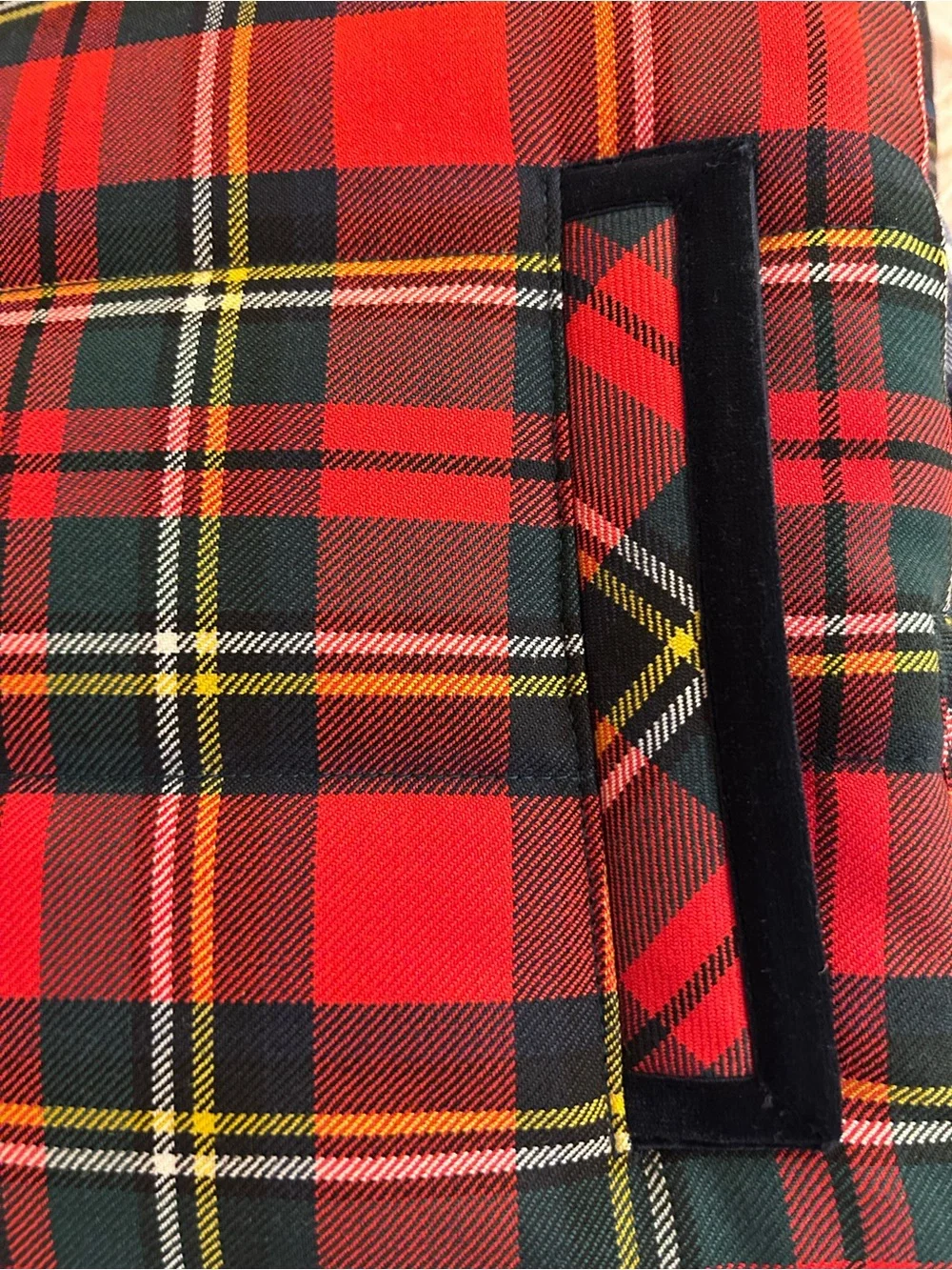 J. Crew Tartan Plaid Mountain Puffer Vest